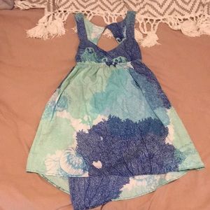 Roxy Coral Patterned dress